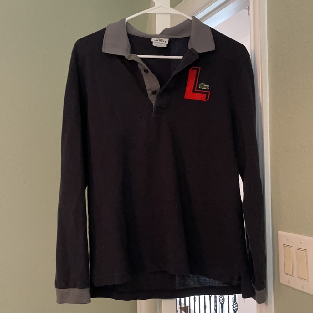 LONGSLEEVED LACOSTE POLO